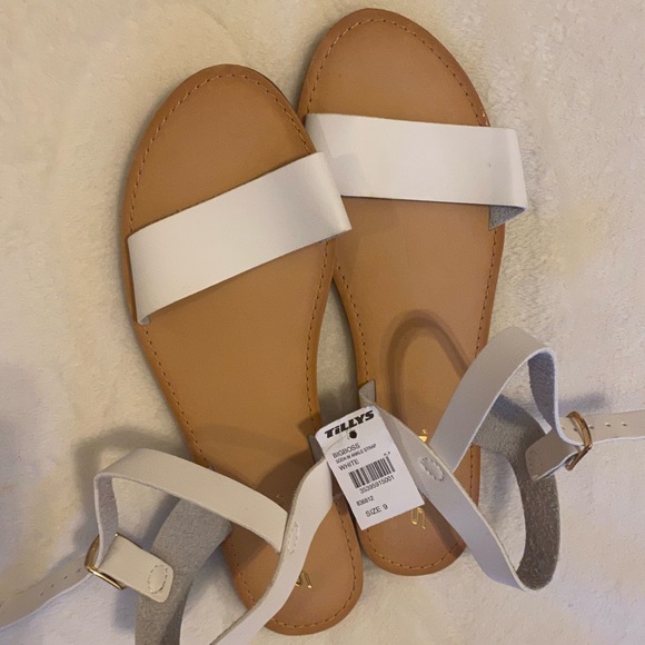 White Soda Sandals - Picture 2 of 2